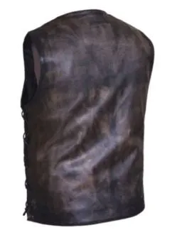 Mens 10 Pocket MONTANA Brown Vest