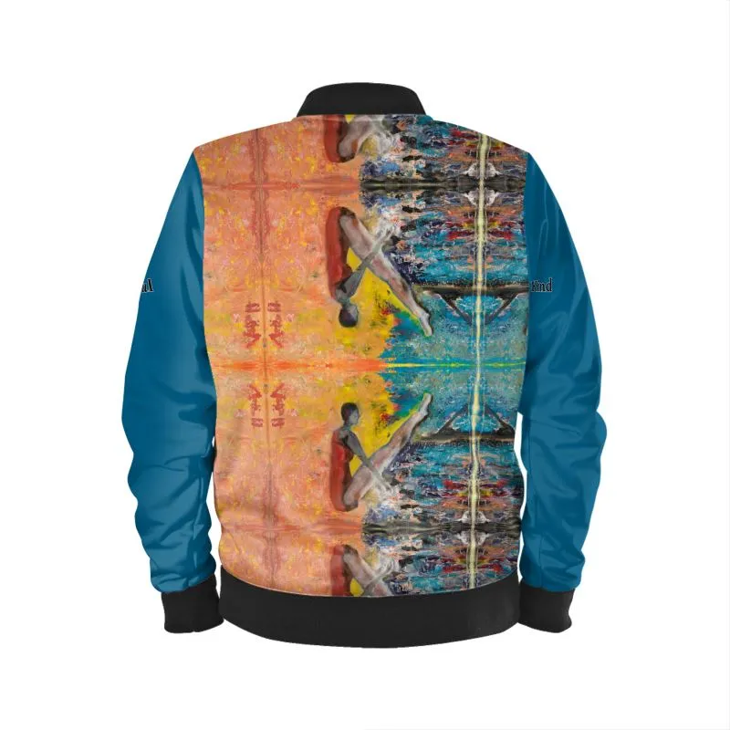 Men's Bomber Jacket Swan Dive Graffiti