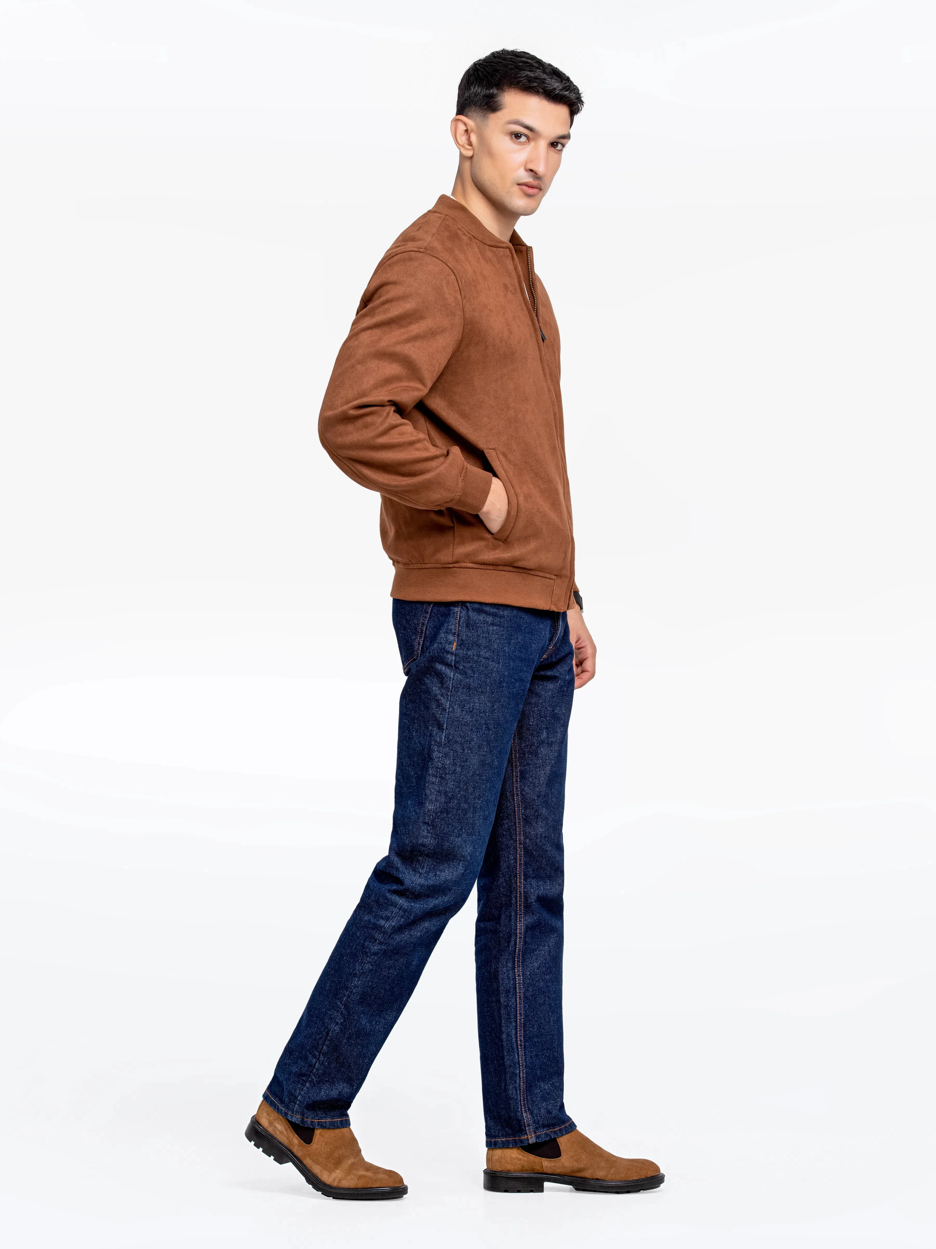 Men's Brown Jacket - EMTJ24-009