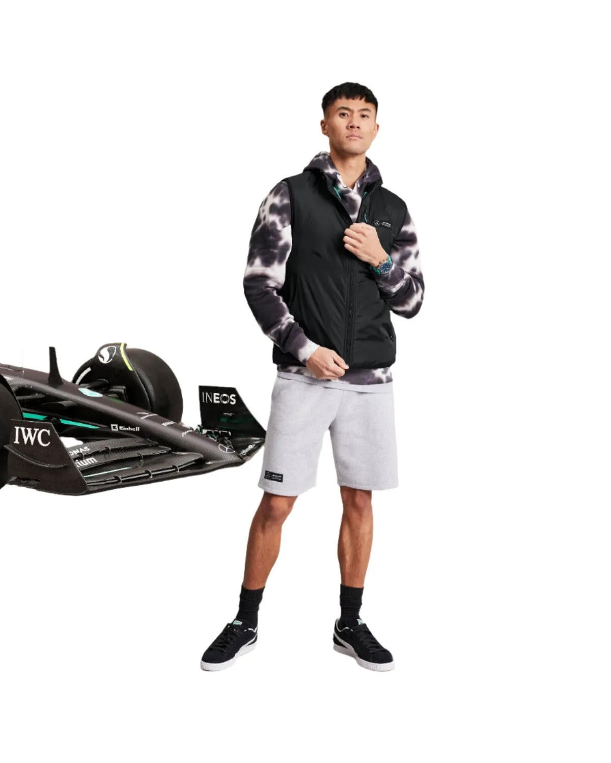 Mercedes AMG F1™ Team Men's Gilet - Black