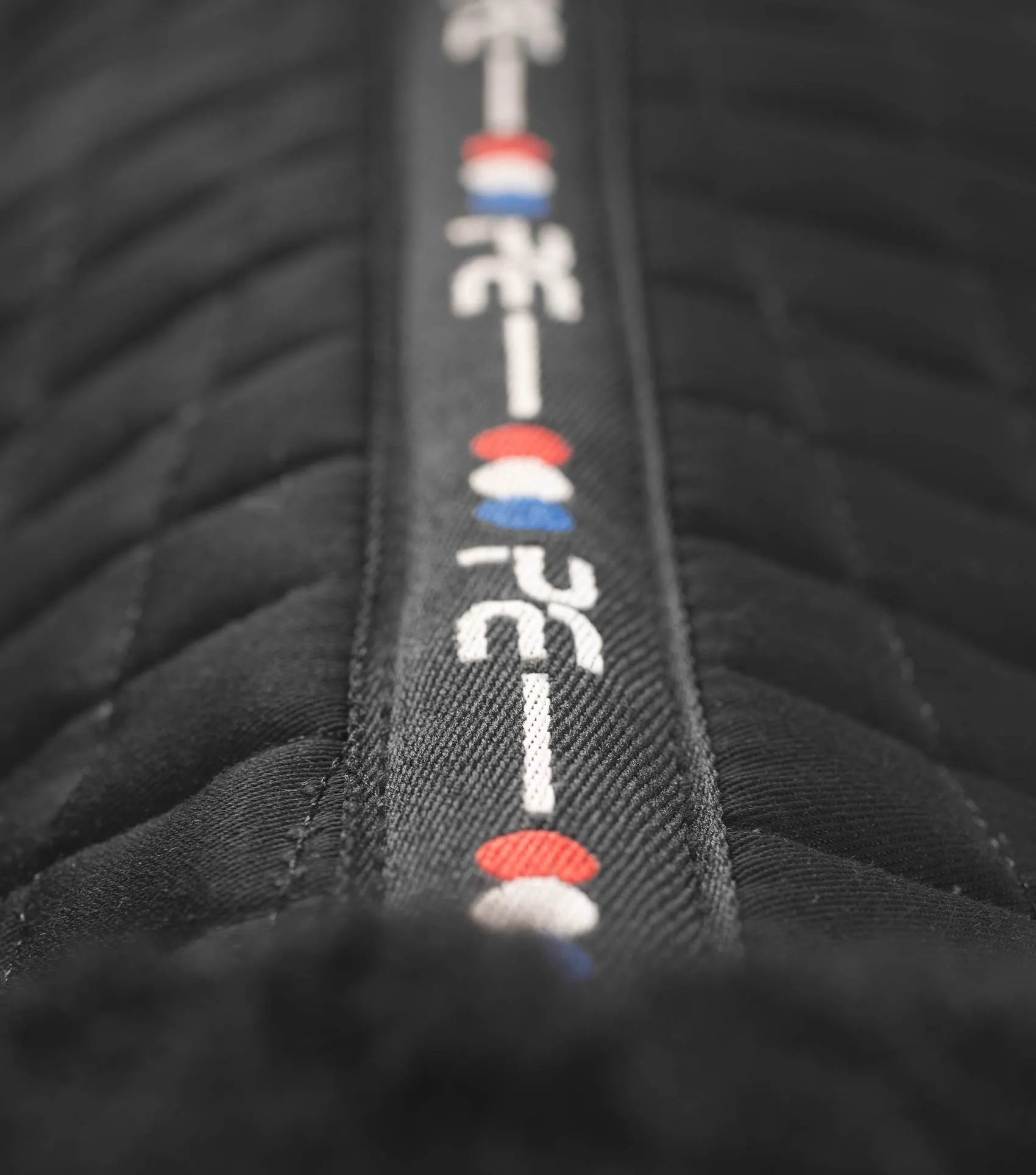 Merino Wool Saddle Pad - Half Pad Black/Black Wool