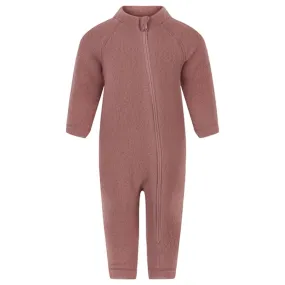 Mikk-Line Wool Baby Suit Burlwood
