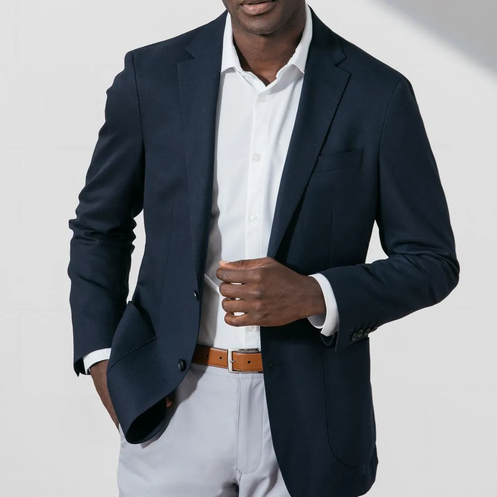Mizzen   Main Lavelle Blazer Navy Blue