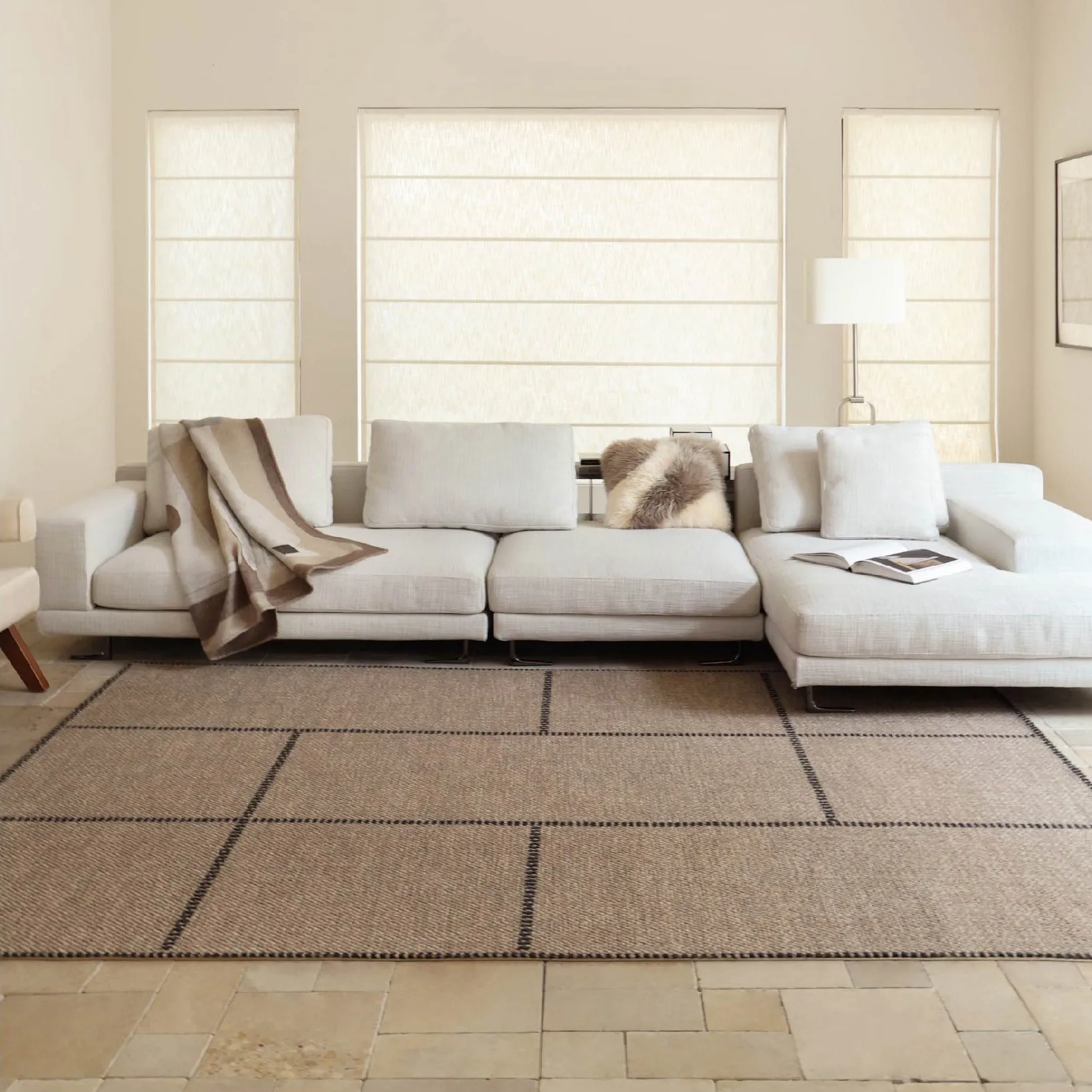 Mocha Color Wool Carpets
