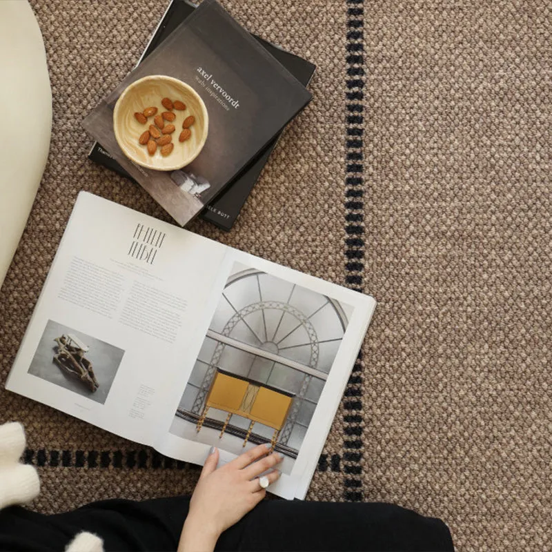 Mocha Color Wool Carpets
