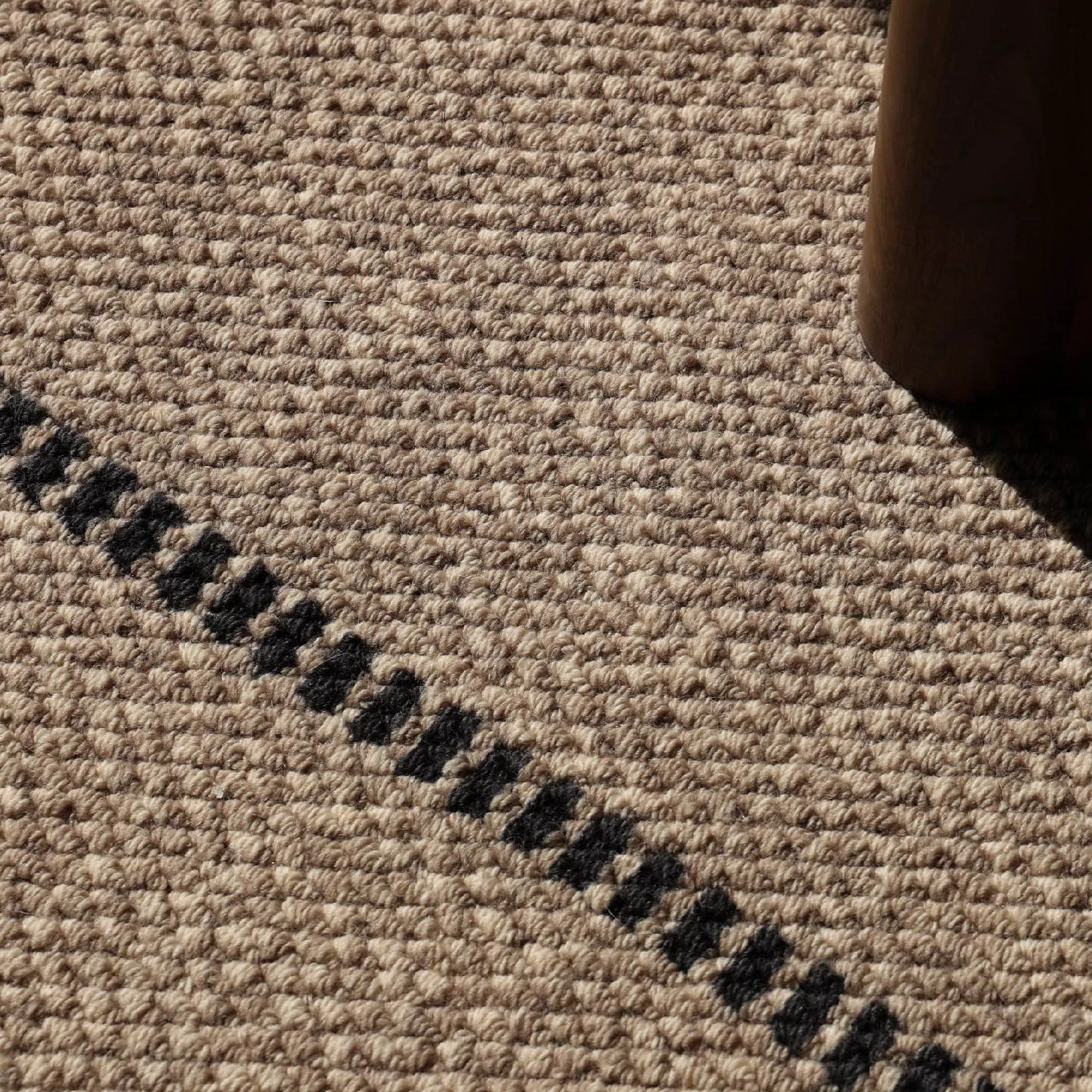 Mocha Color Wool Carpets