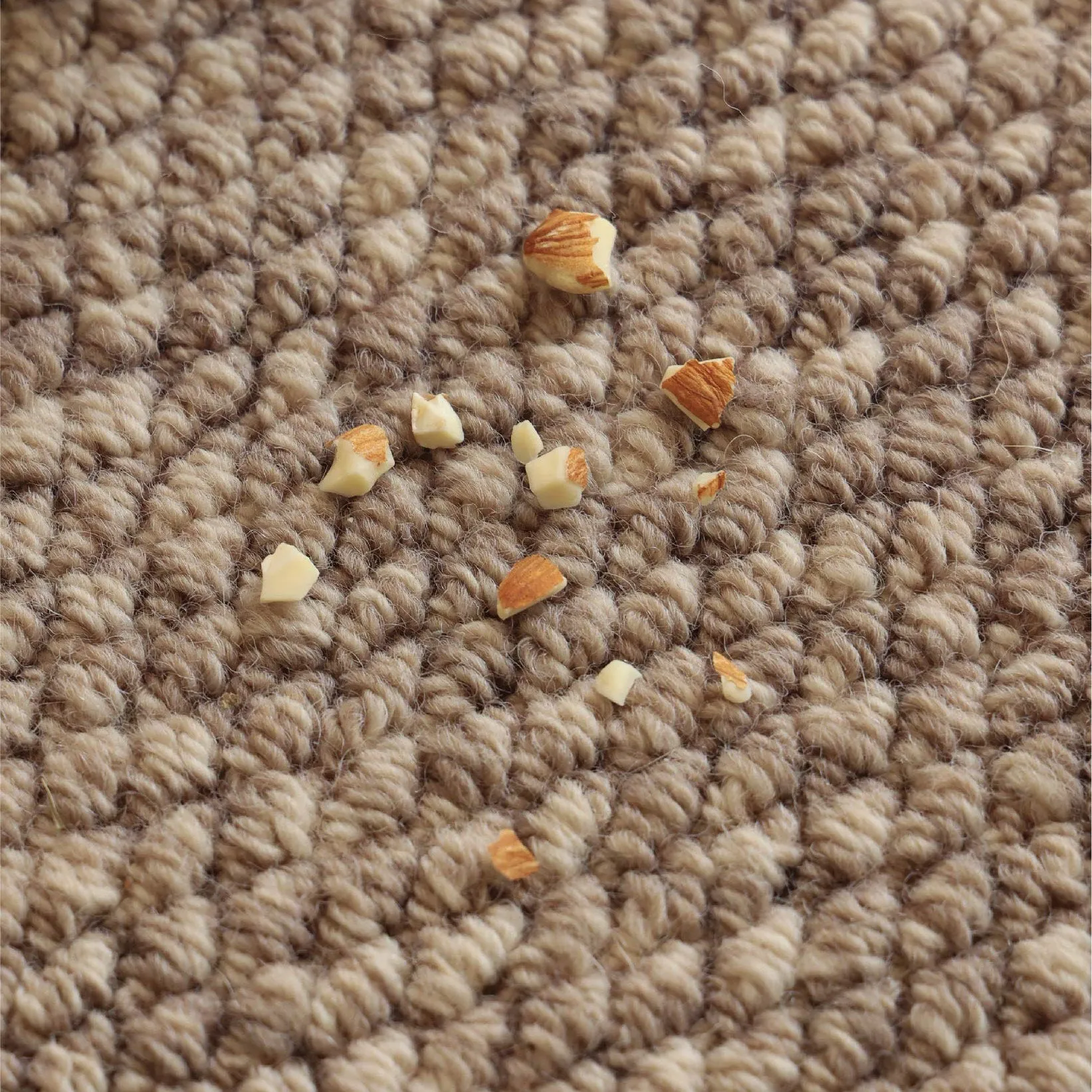 Mocha Color Wool Carpets