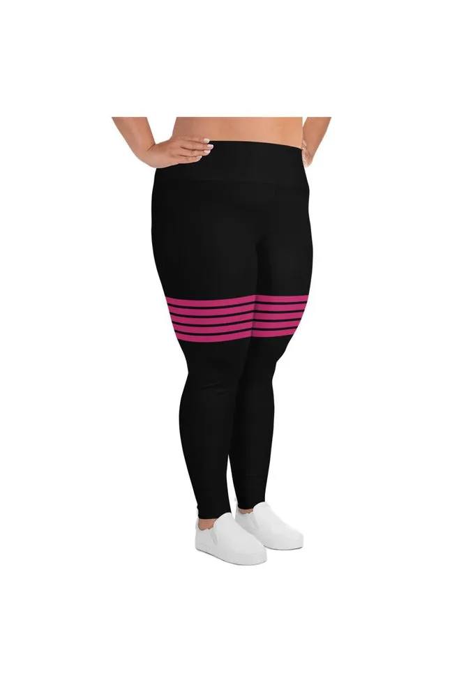 Mysterious Ones All-Over Print Plus Size Leggings