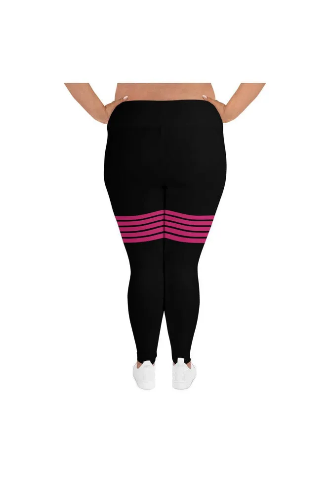 Mysterious Ones All-Over Print Plus Size Leggings