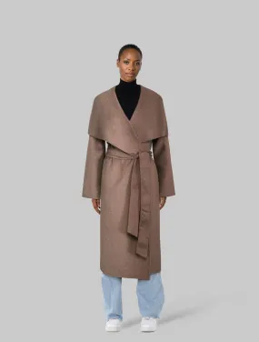 Nova Wool Coat Brown