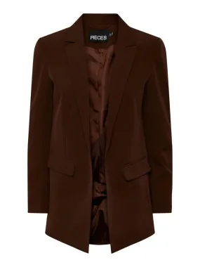 Pieces Bossy - Brun blazer