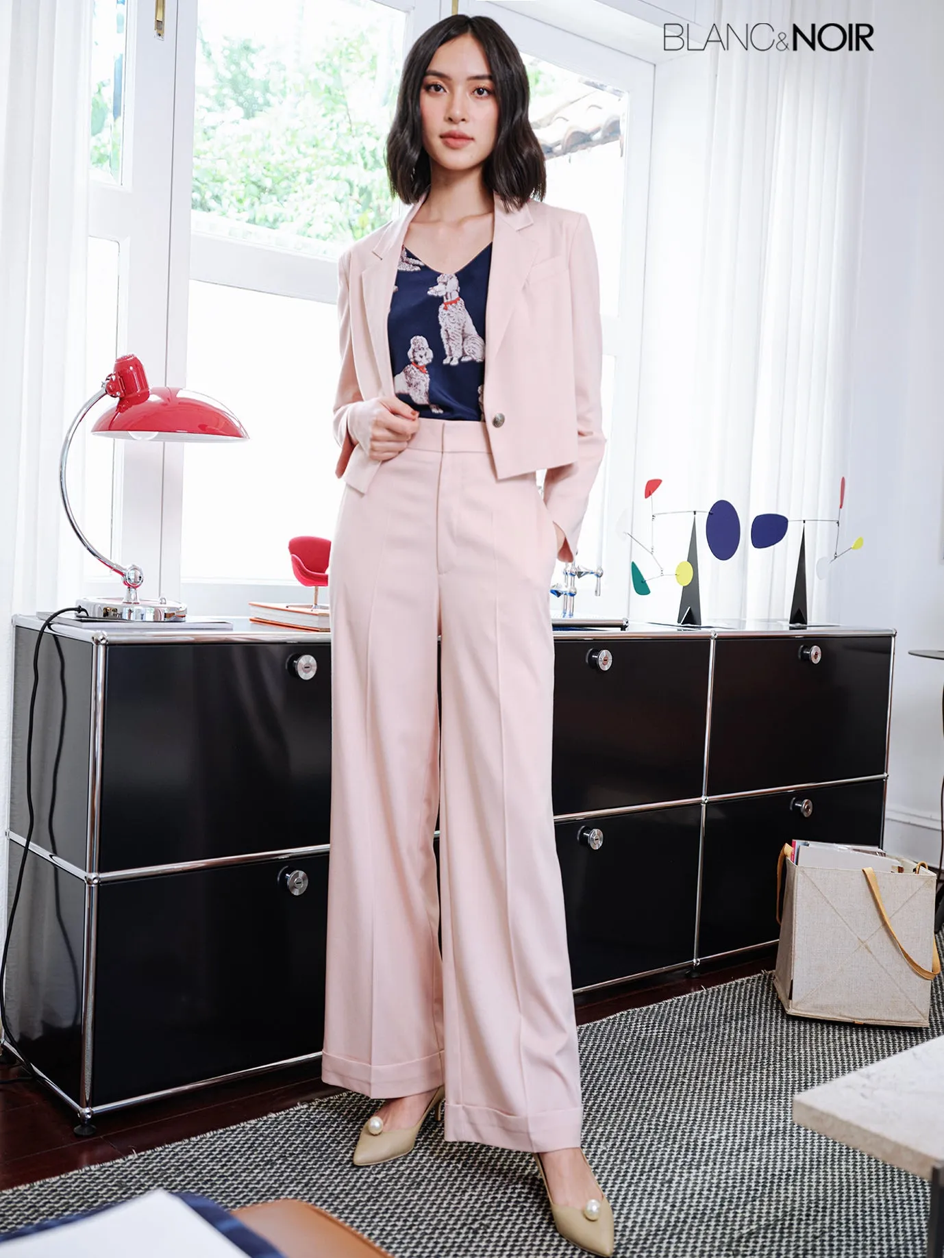 Pink Wide Leg Pant