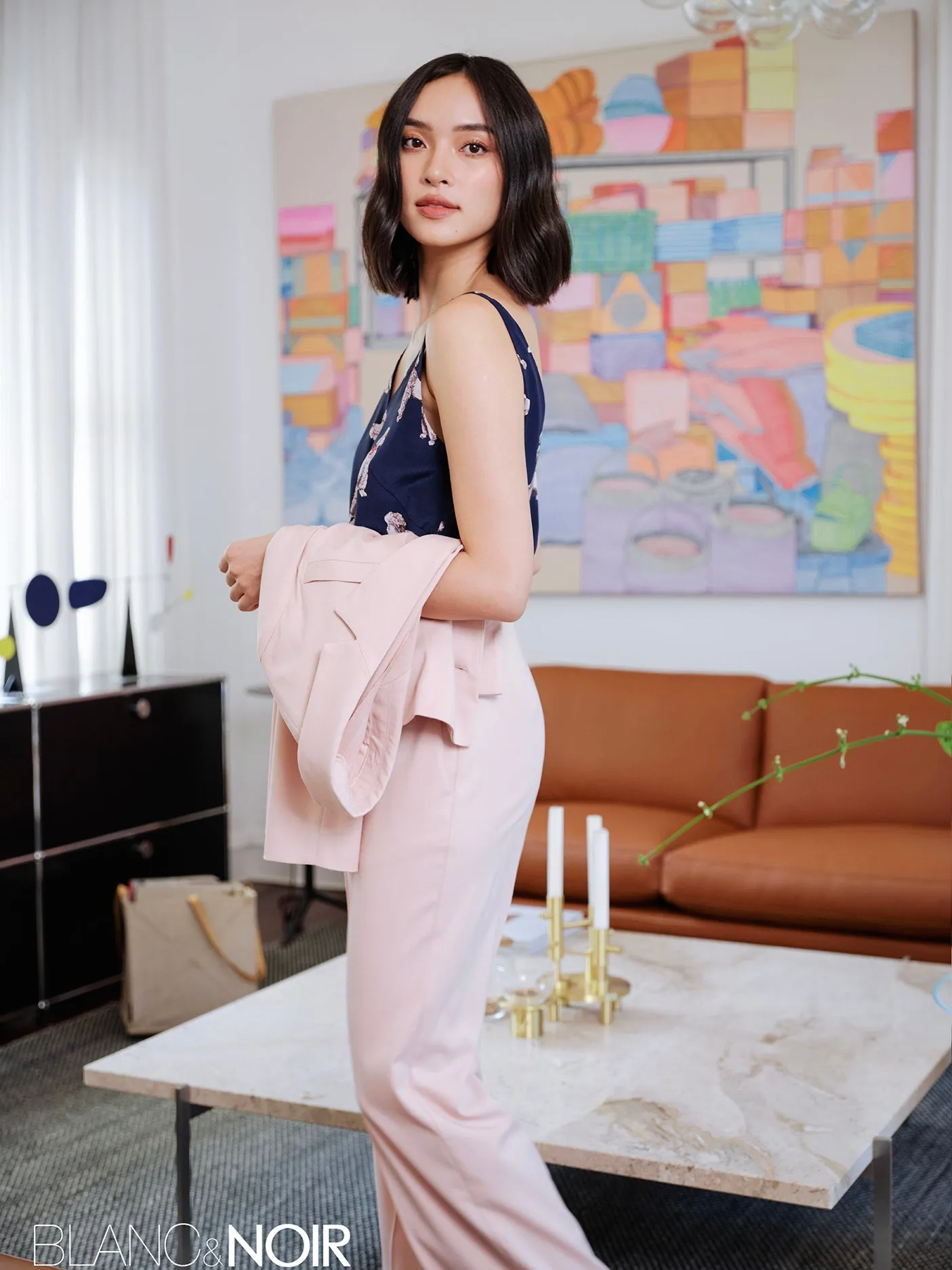 Pink Wide Leg Pant