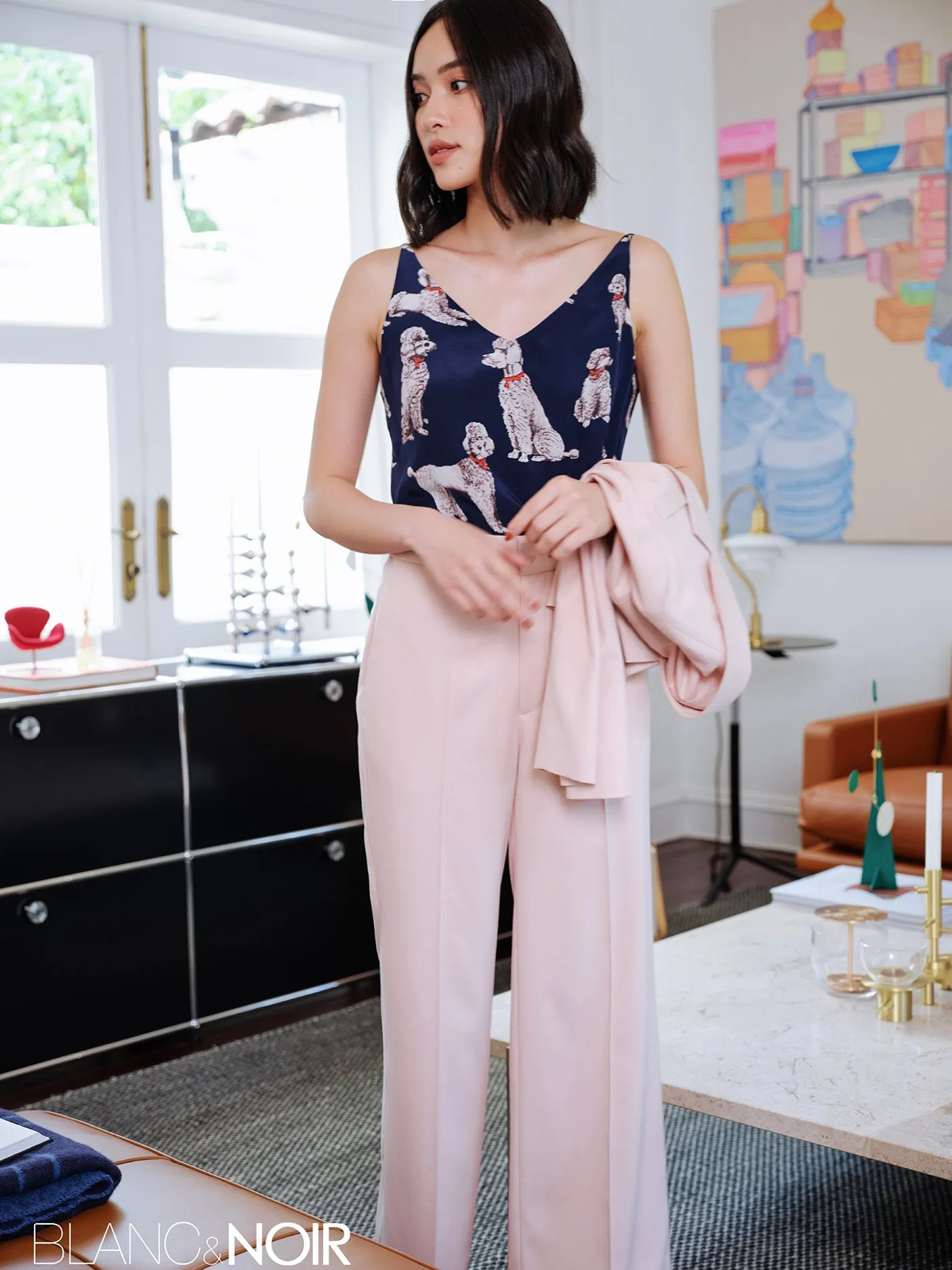 Pink Wide Leg Pant