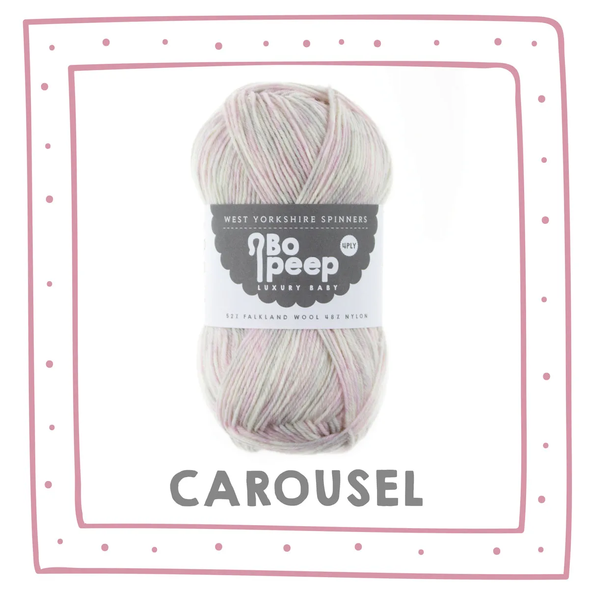 "Carousel" Bo Peep 4ply