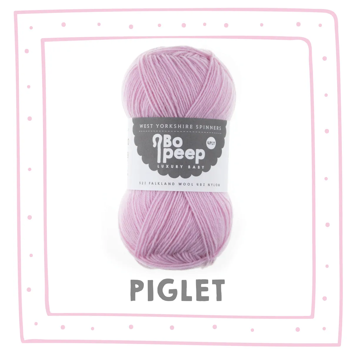 "Piglet" Bo Peep 4ply