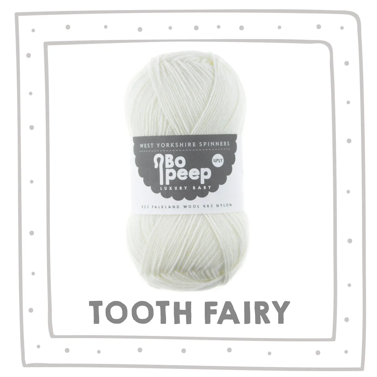 "Tooth Fairy" Bo Peep 4ply