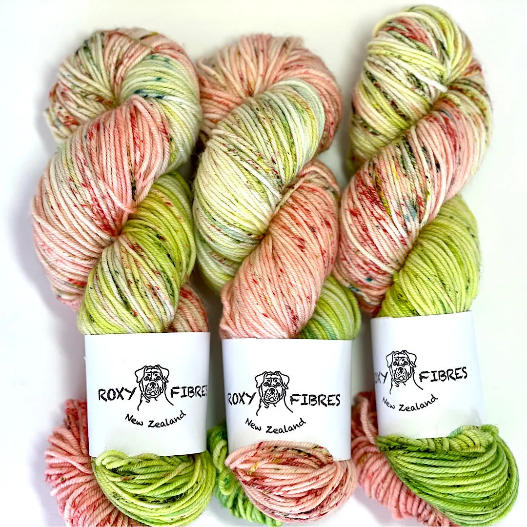 Roxy Fibres - Hand Dyed NZ Merino 8ply