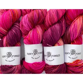 Roxy Fibres - Hand Dyed NZ Merino 8ply