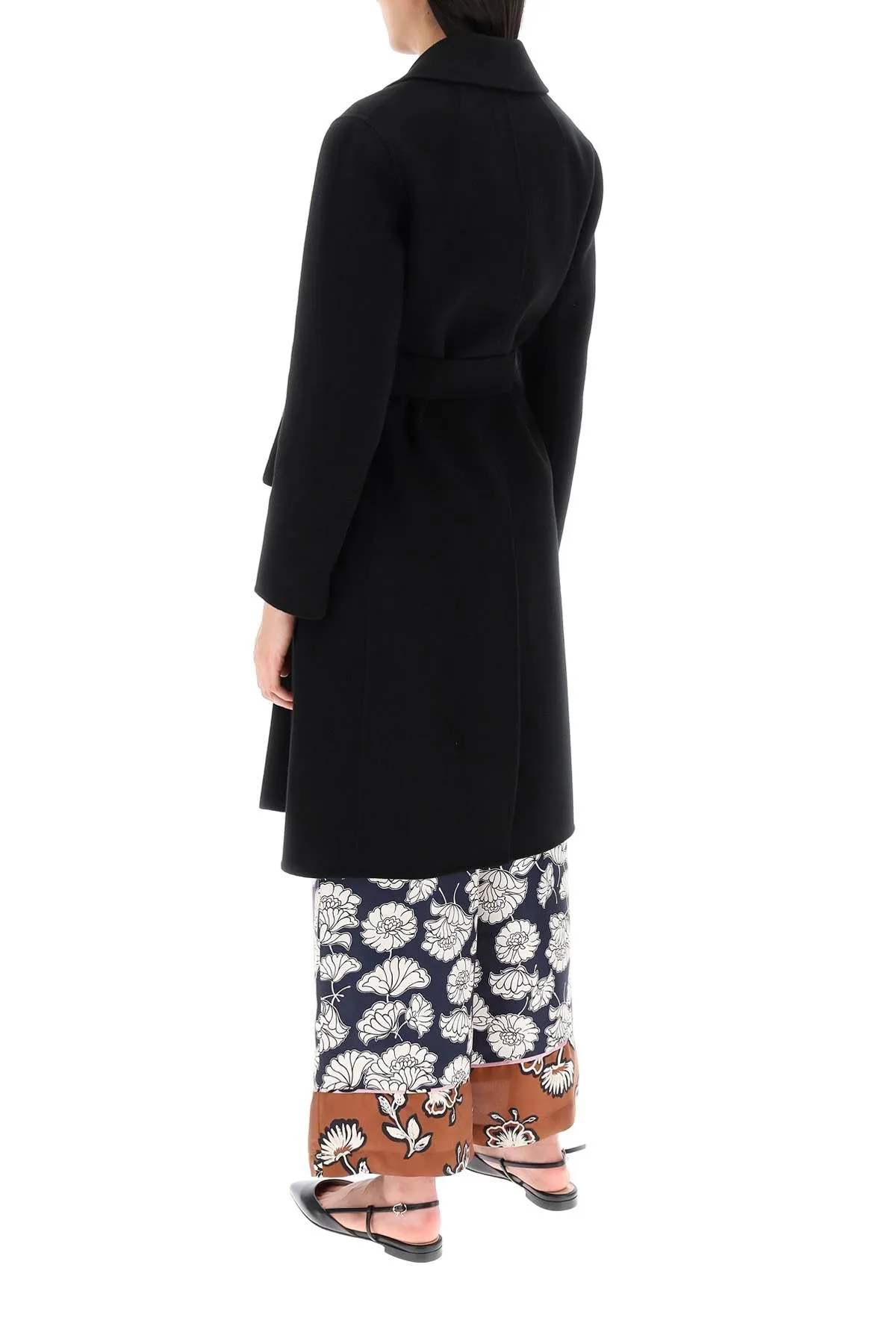 's Max Mara Pauline Wrap Coat (Size - 44)