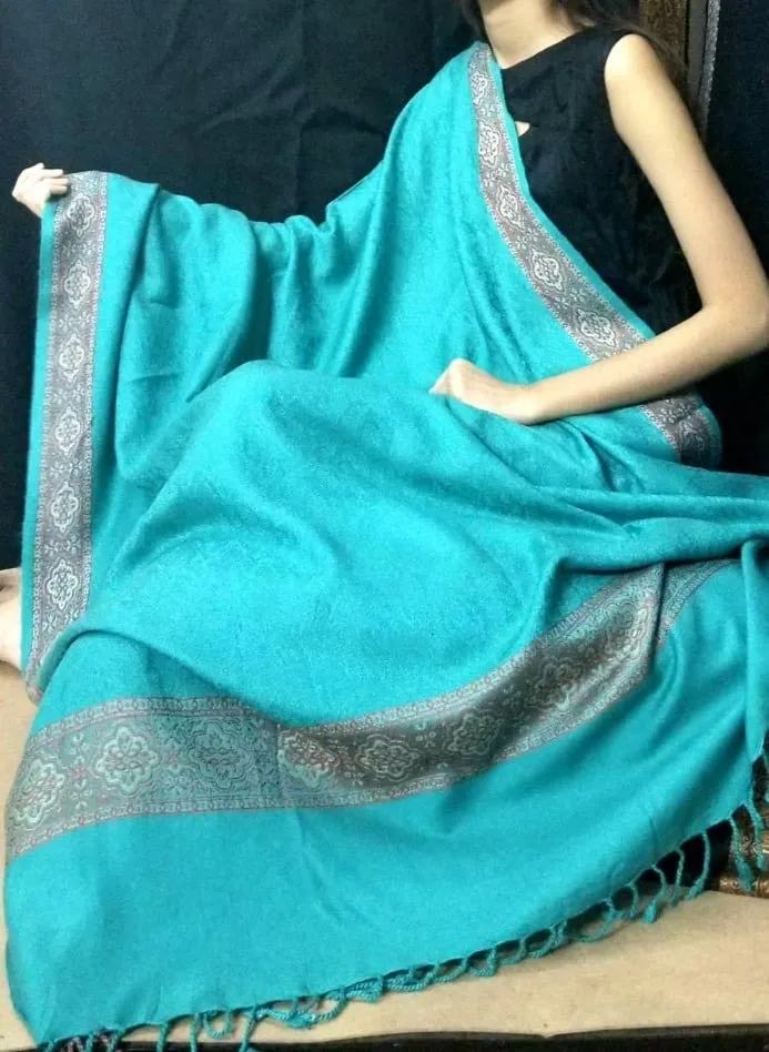 Shawls Four-side Borders Large