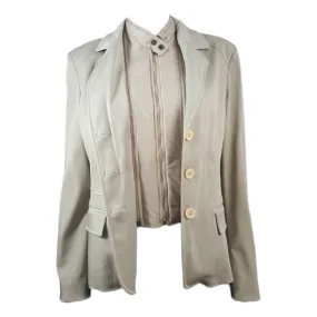 Talco Convertible Zip Blazer Jacket Size 46/M
