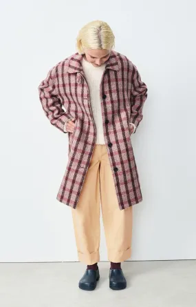 Tursburg Coat - Red Pepper Tartan