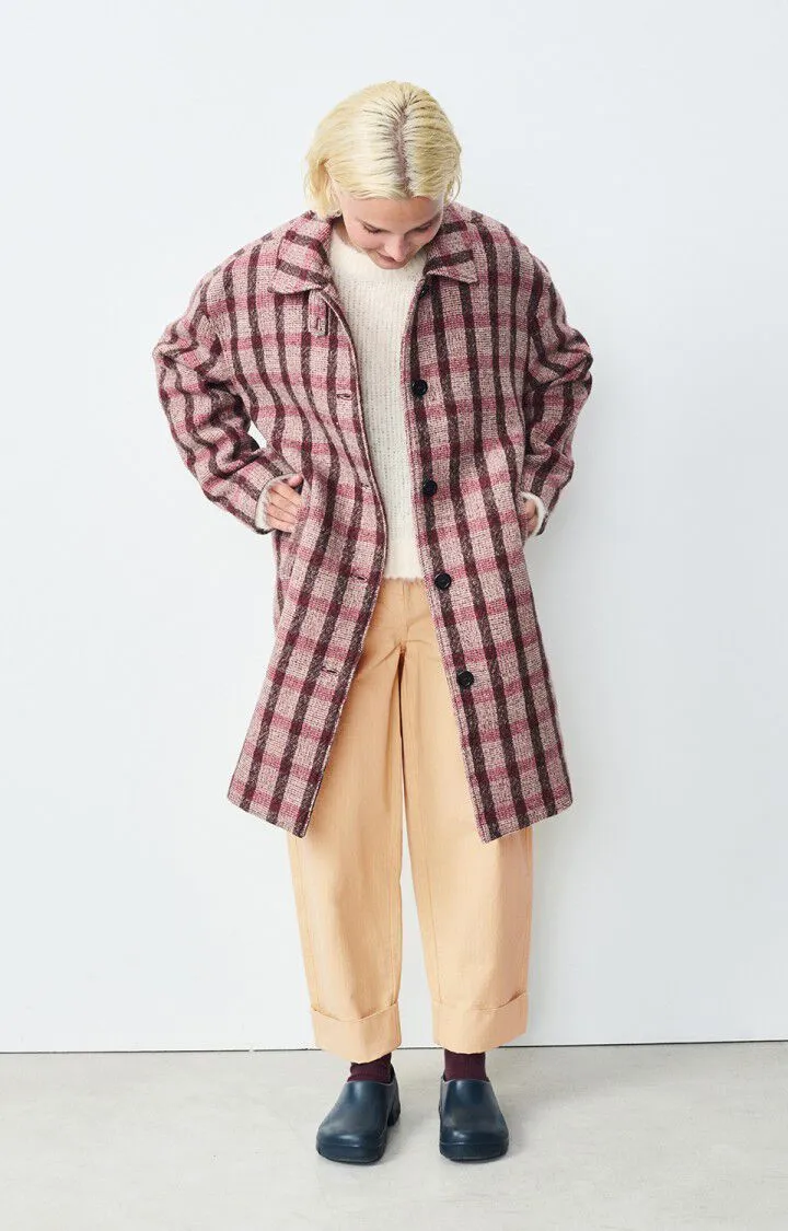 Tursburg Coat - Red Pepper Tartan