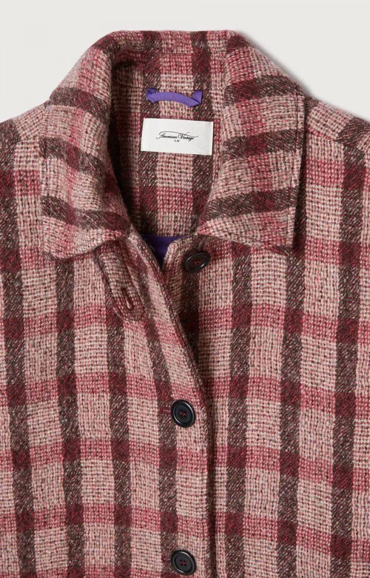 Tursburg Coat - Red Pepper Tartan