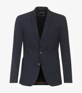 Venti Men's Leisure Jersey Blazer - Navy