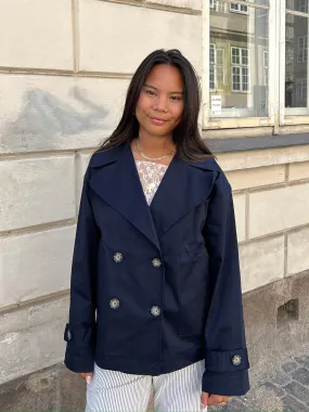 Via trenchcoat - Navy