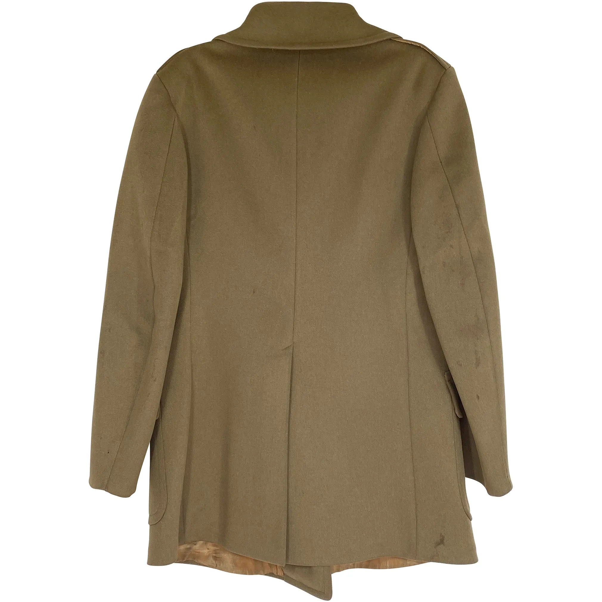 VINTAGE HEAVY WOOL MILITARY COAT