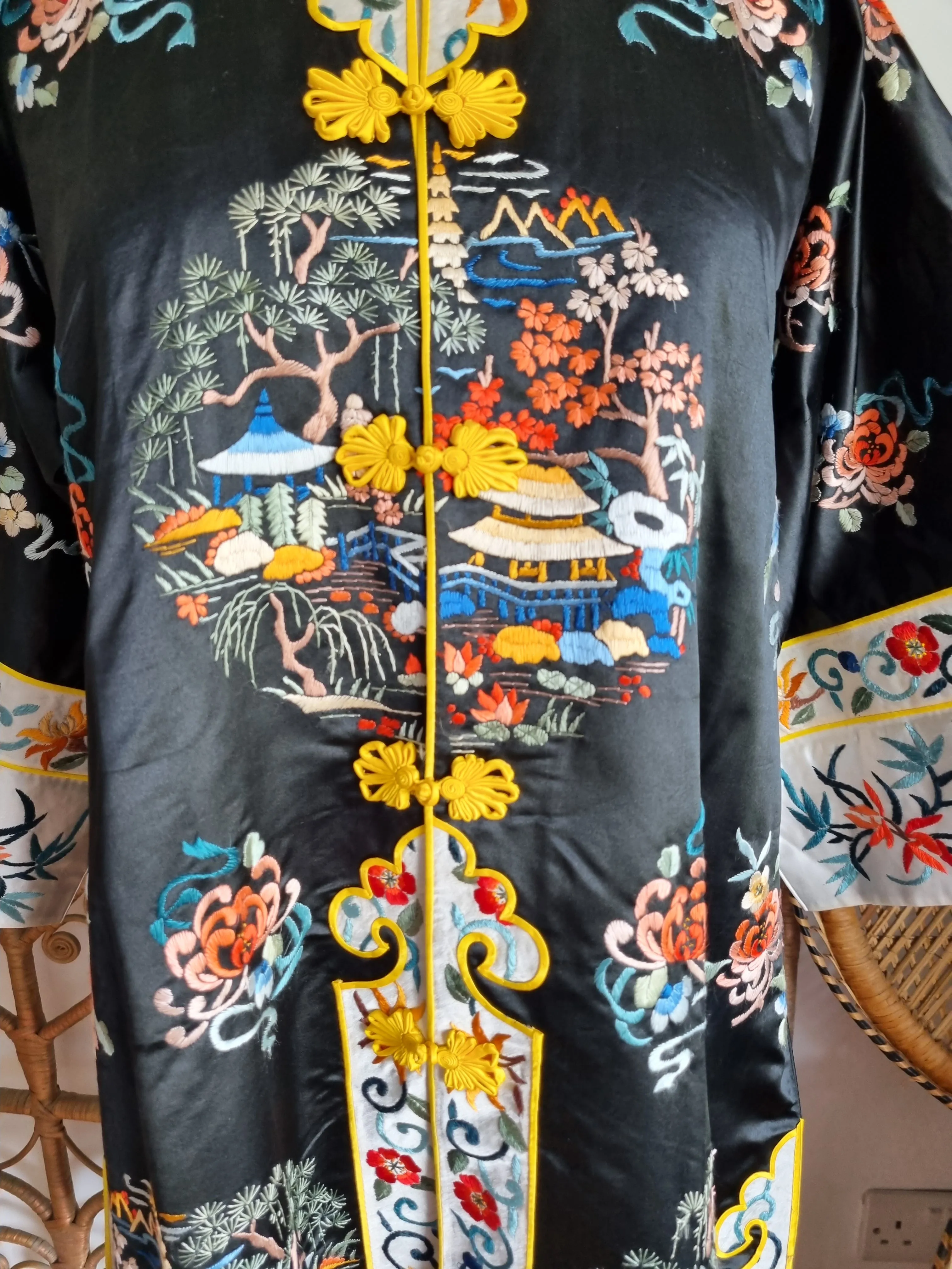 Vintage silk chinese Jacket