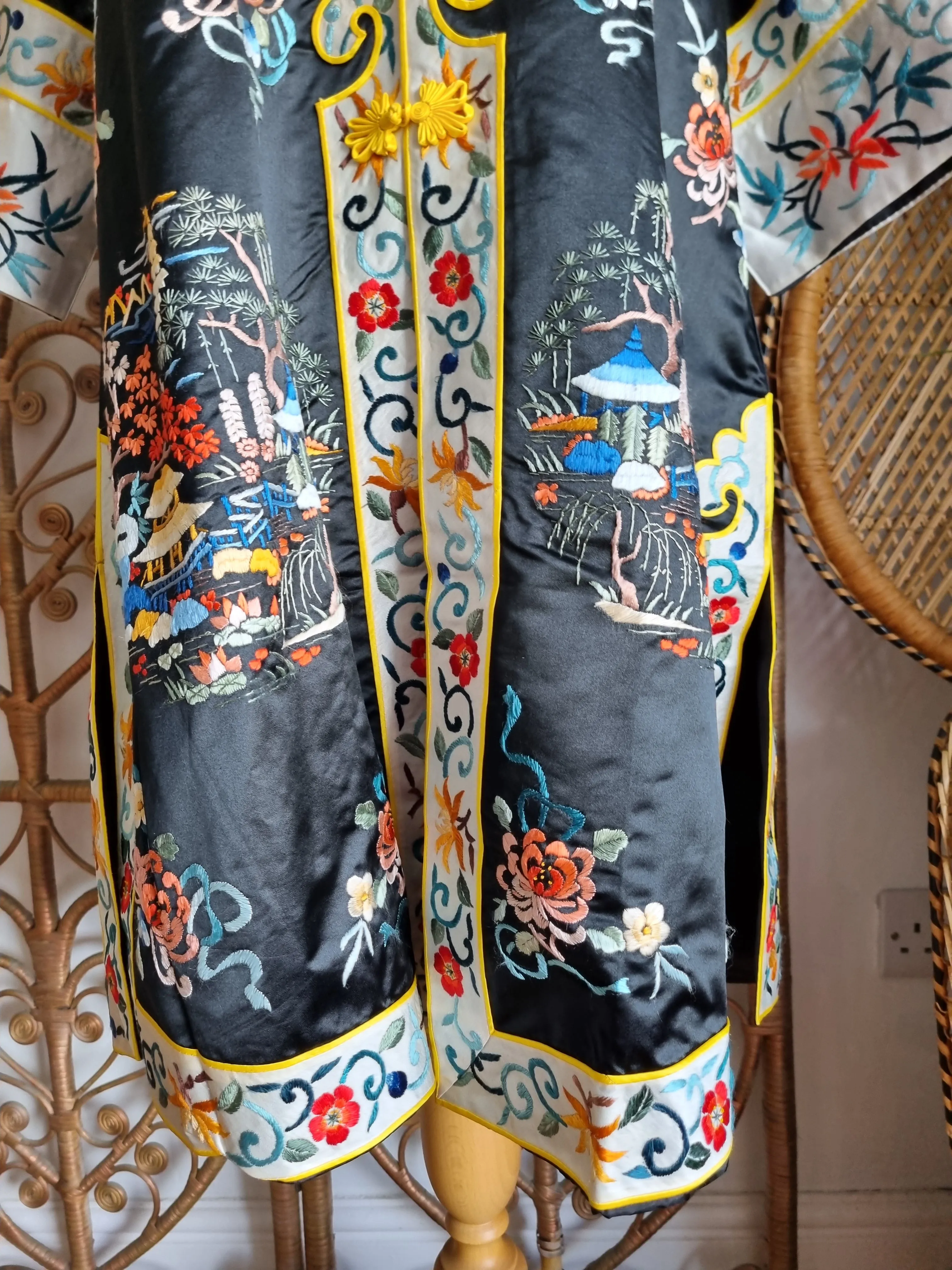 Vintage silk chinese Jacket