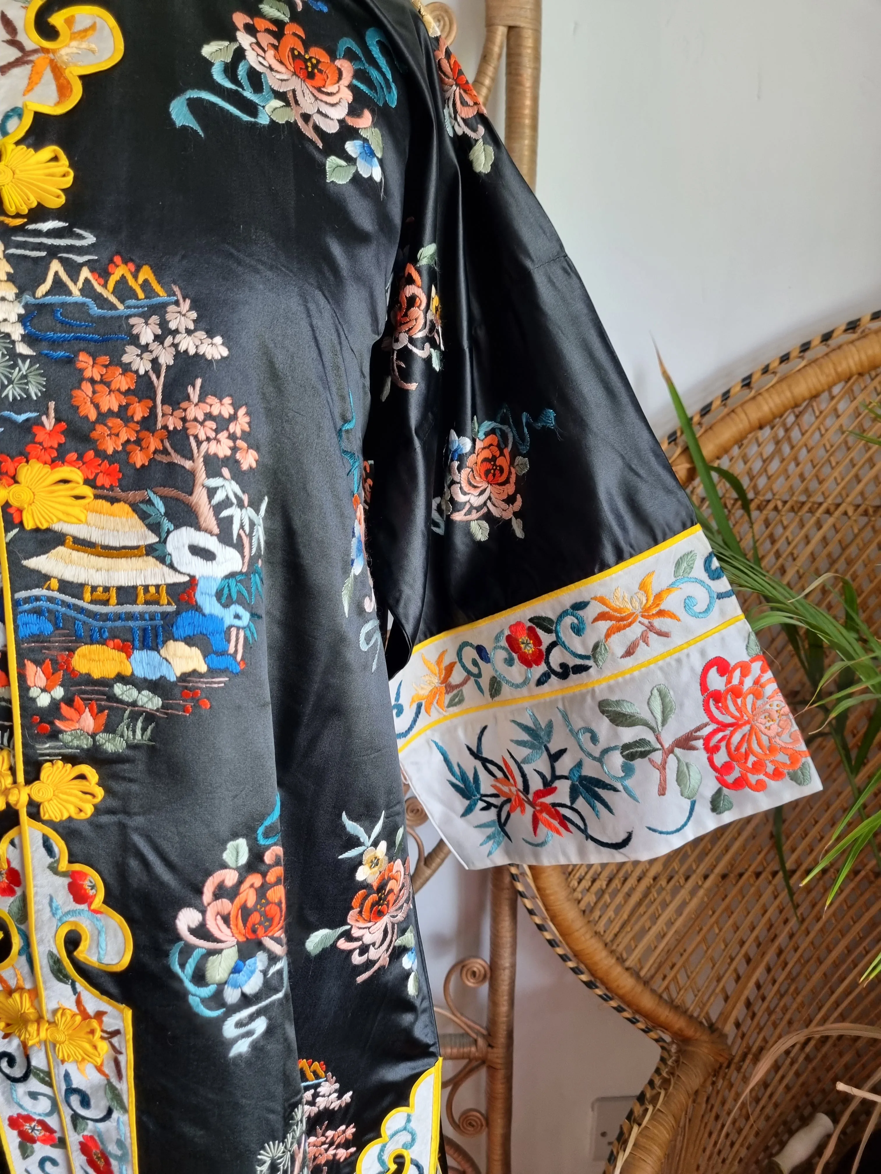 Vintage silk chinese Jacket