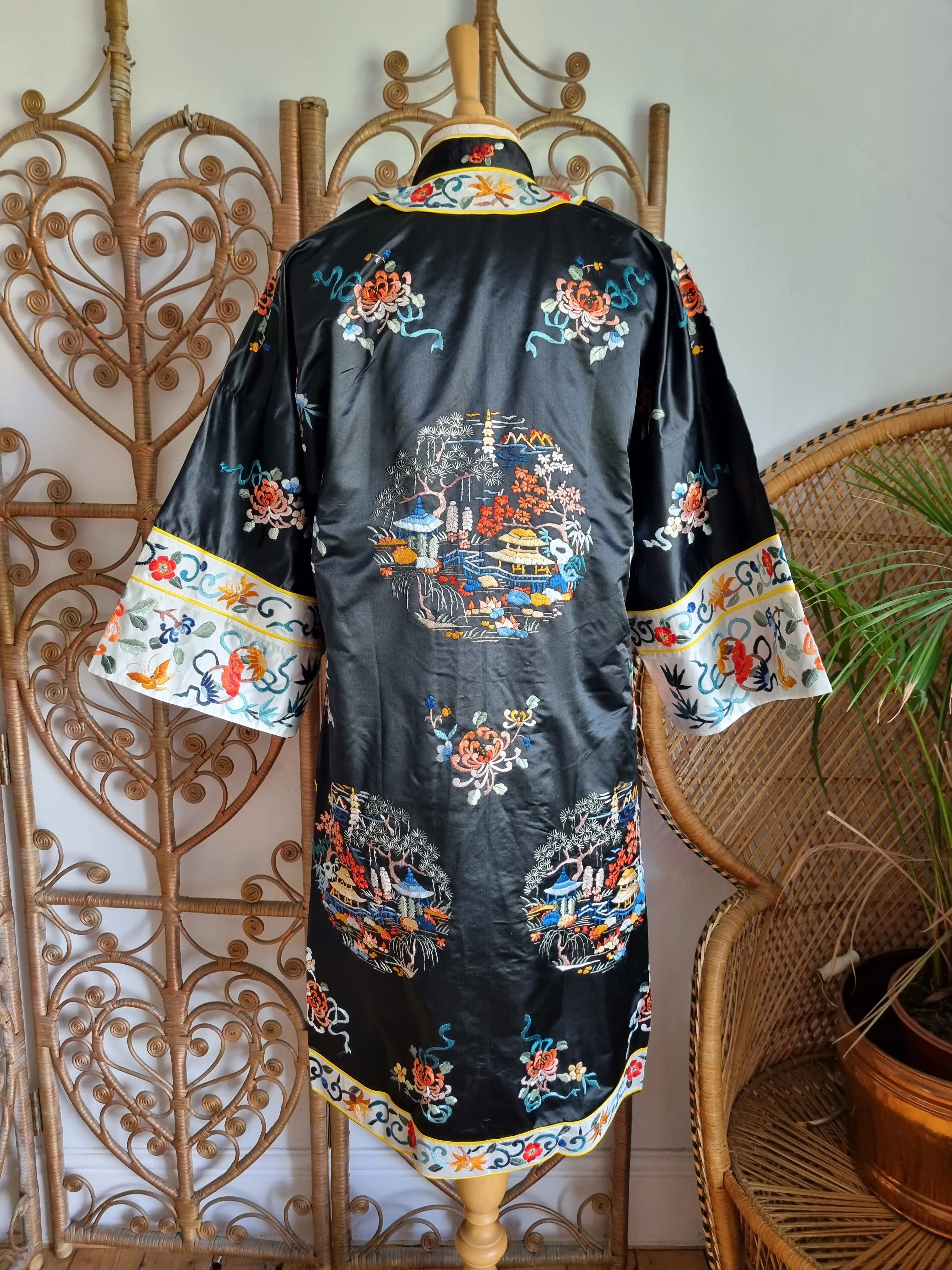 Vintage silk chinese Jacket