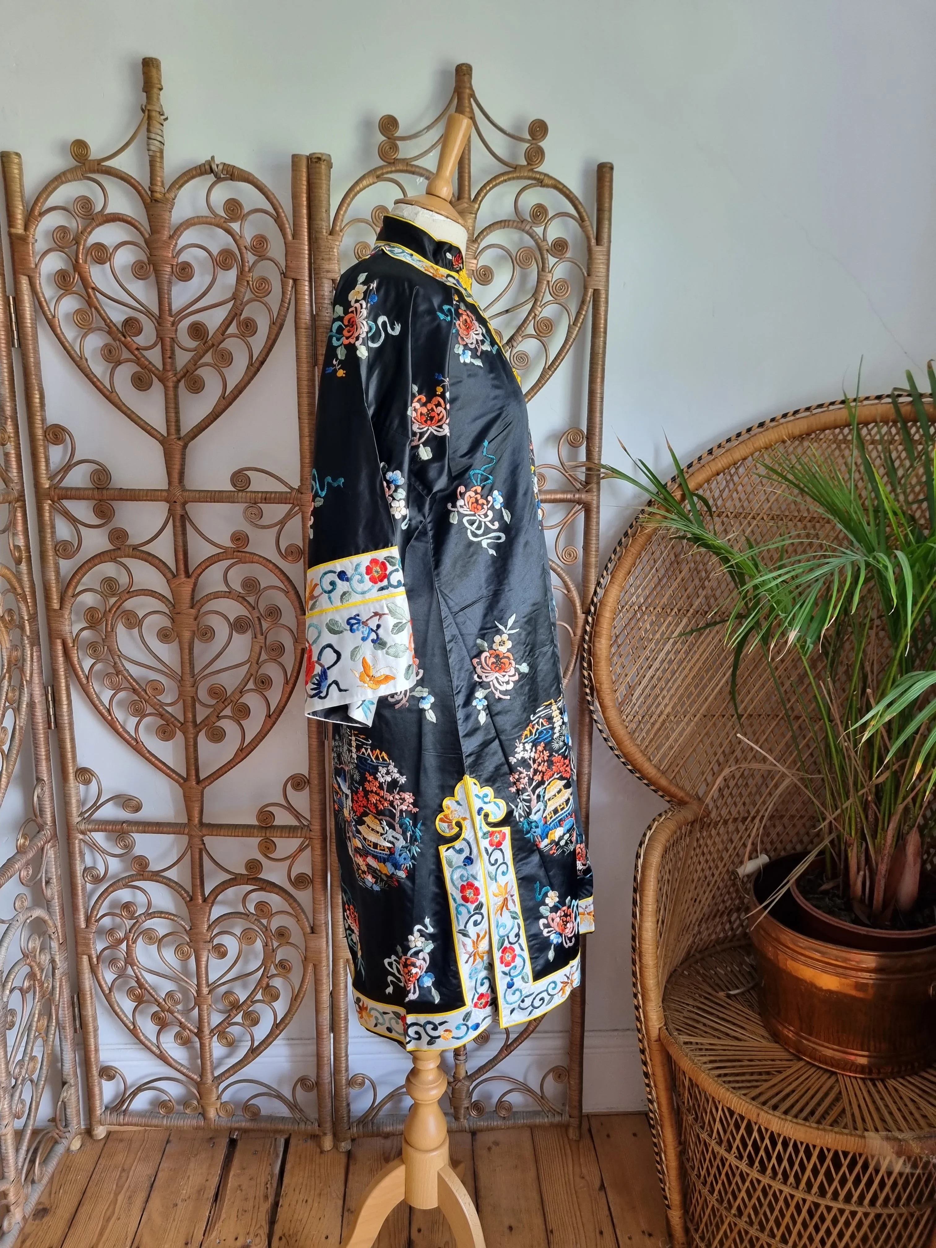 Vintage silk chinese Jacket