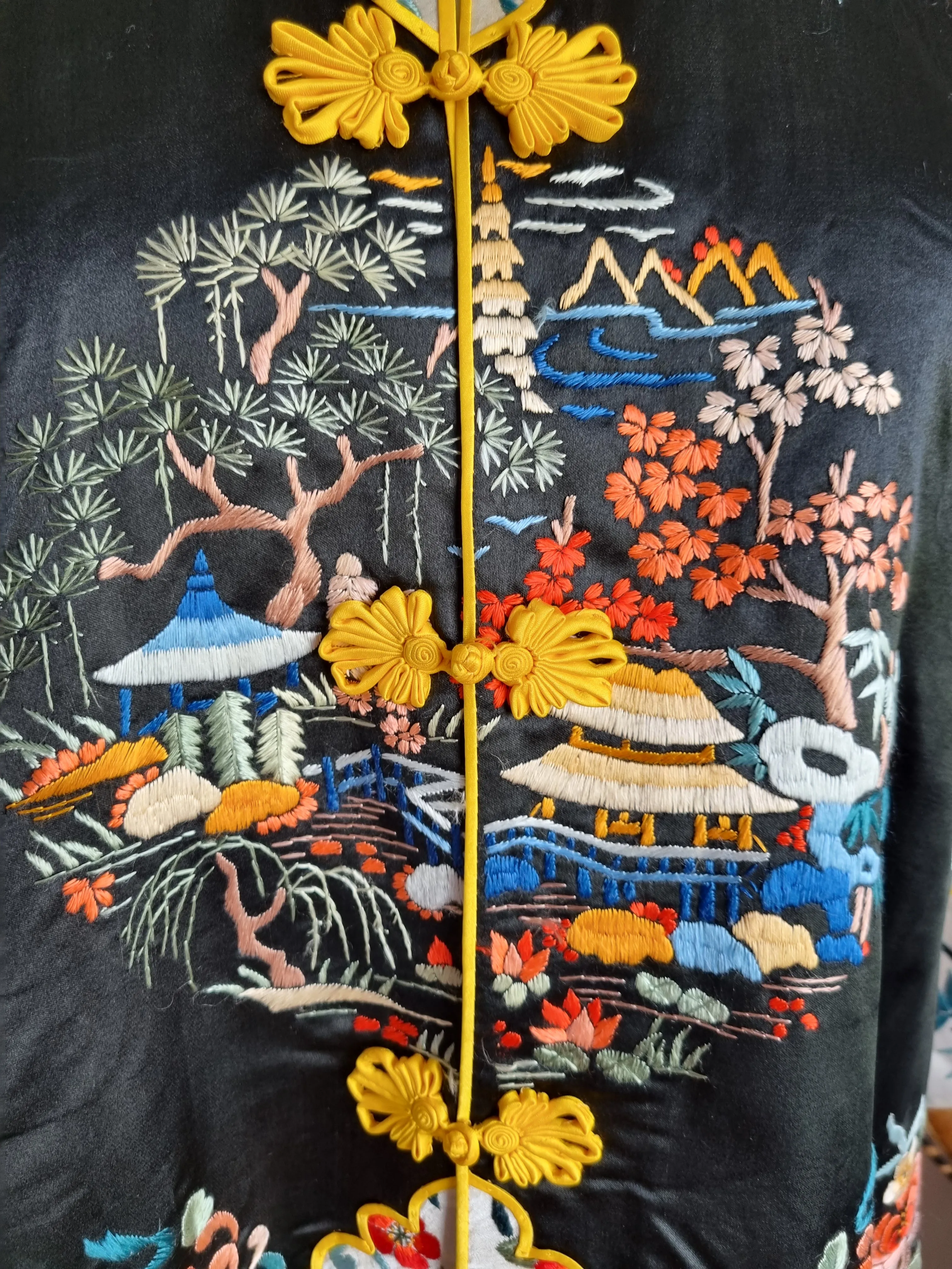 Vintage silk chinese Jacket