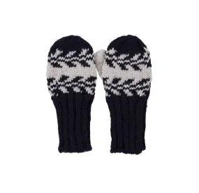 Whistler Merino Mittens Navy