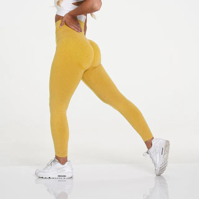 Wjczt Seamless Leggings Women Sport Push Up Leggings Fitness High Waist Women Clothing Gym Workout Pants Dropship