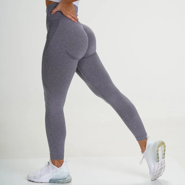 Wjczt Seamless Leggings Women Sport Push Up Leggings Fitness High Waist Women Clothing Gym Workout Pants Dropship