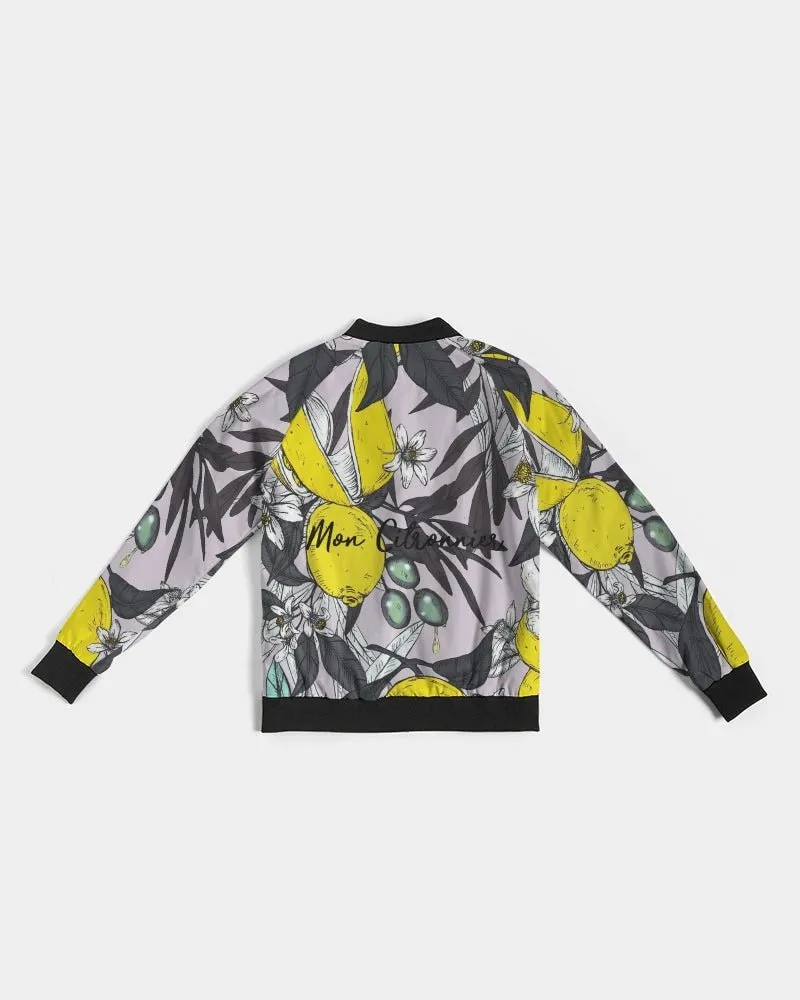 Women's Light Bomber Jacket Lemon Tree