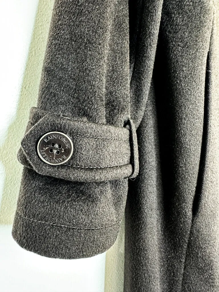 Wool-Cashmere Blend Long Coat