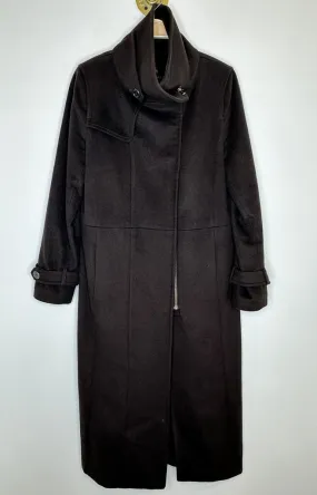 Wool-Cashmere Blend Long Coat