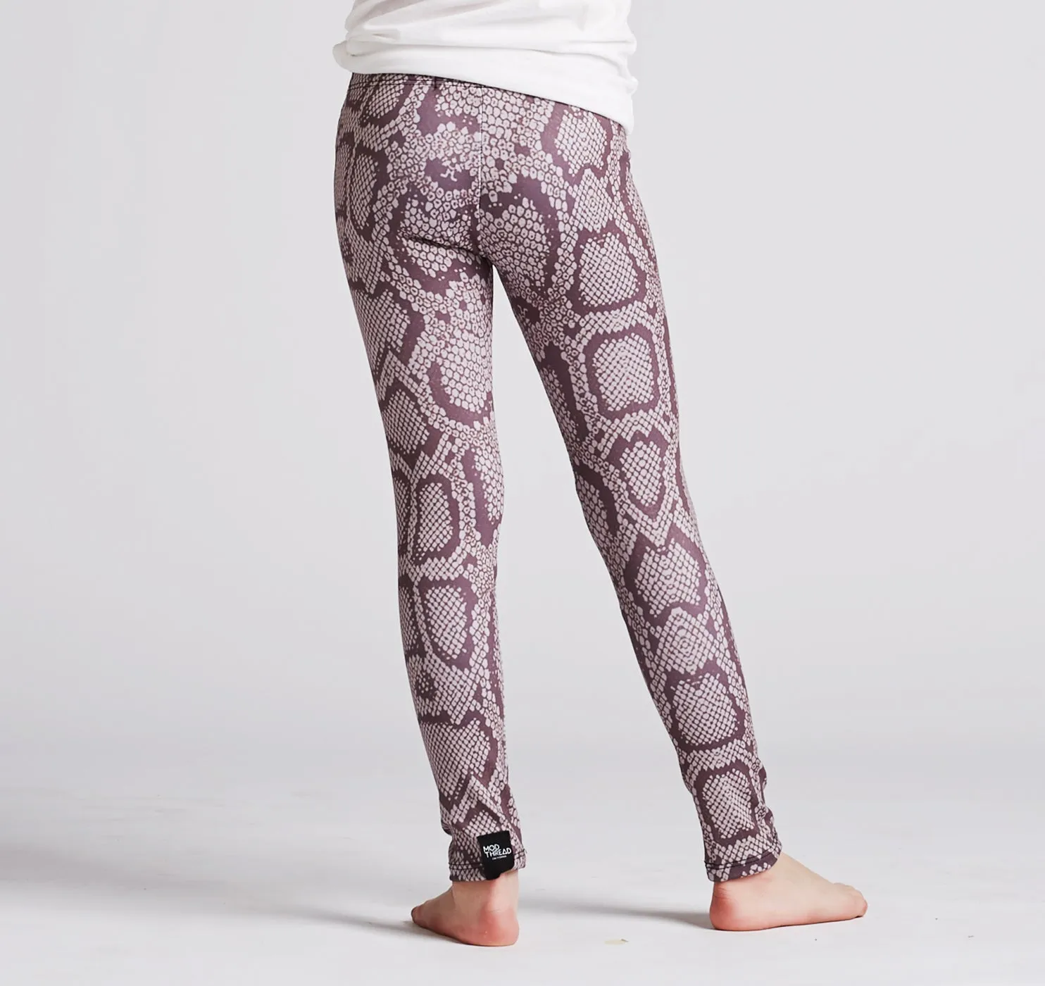 Youth Leggings, Snakeskin