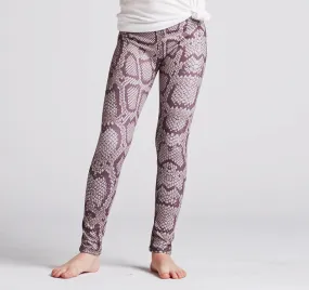 Youth Leggings, Snakeskin
